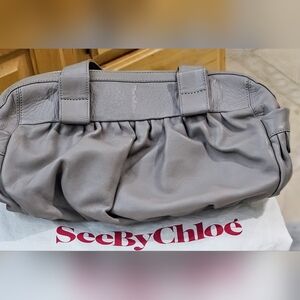 See by Chloe pillow bag in taupe.